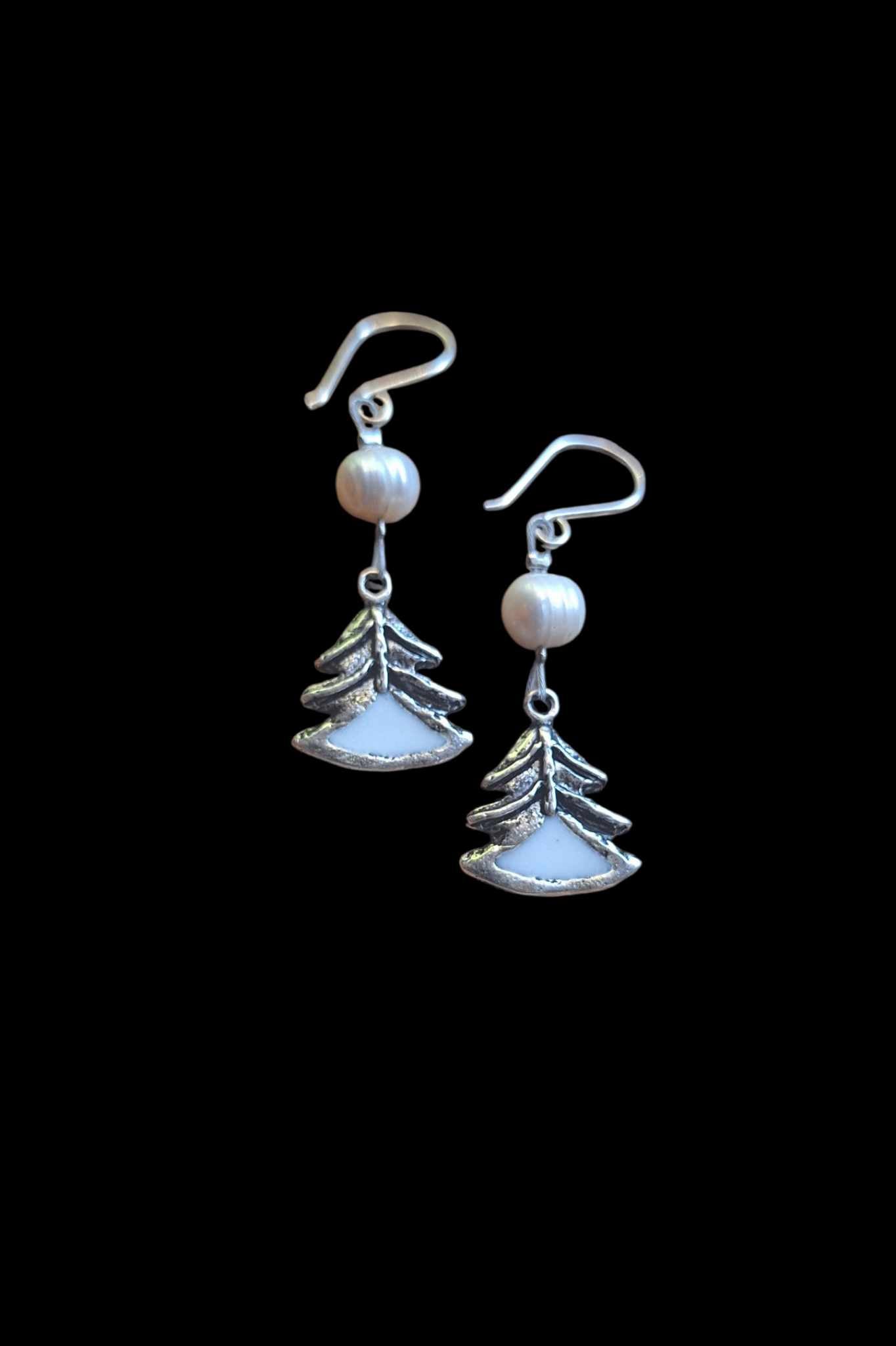 Fenyves erdő fülbevaló