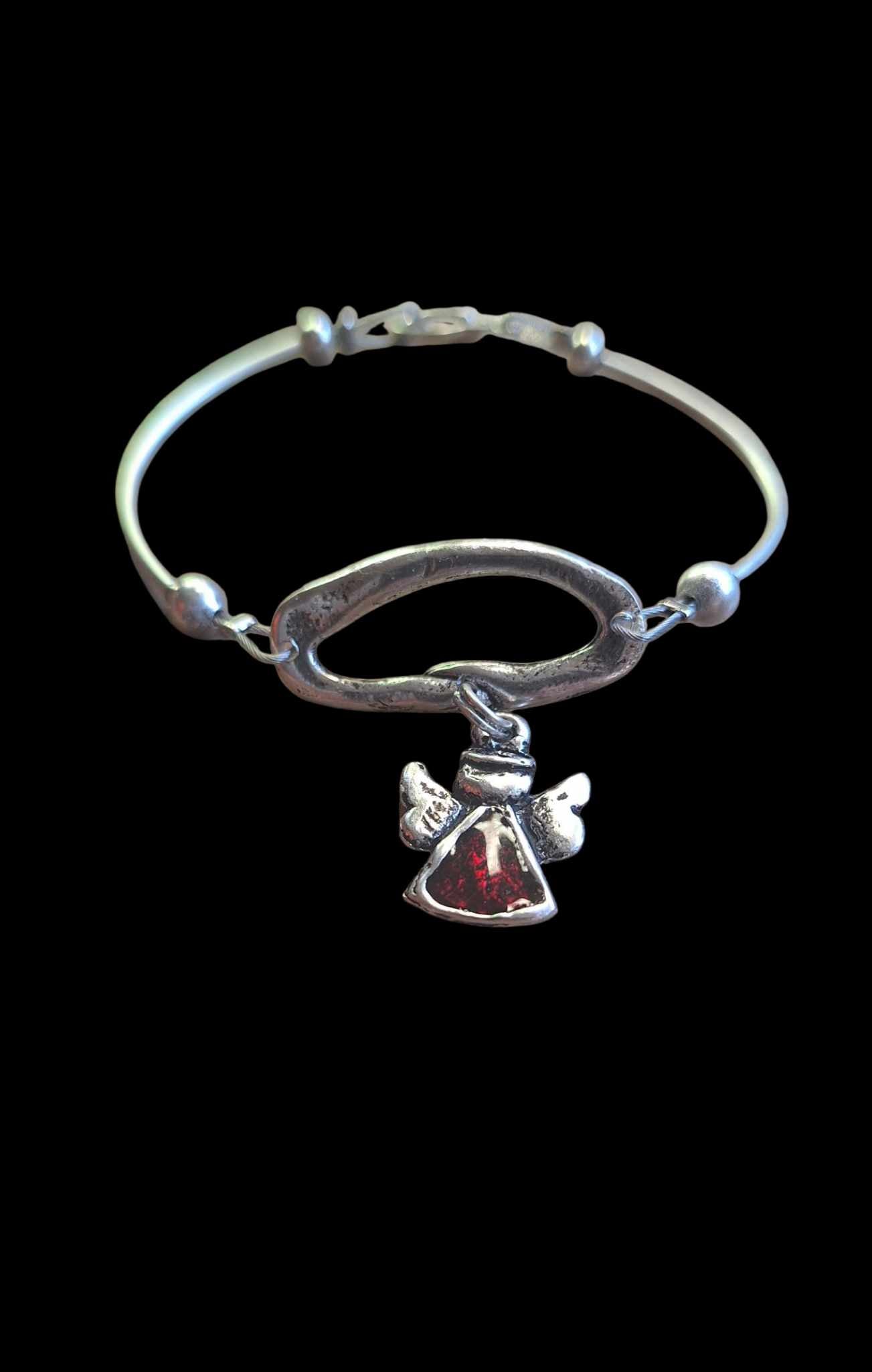 Glóriás angyal karkötő