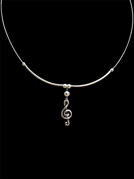 Kis violinkulcs nyaklánc