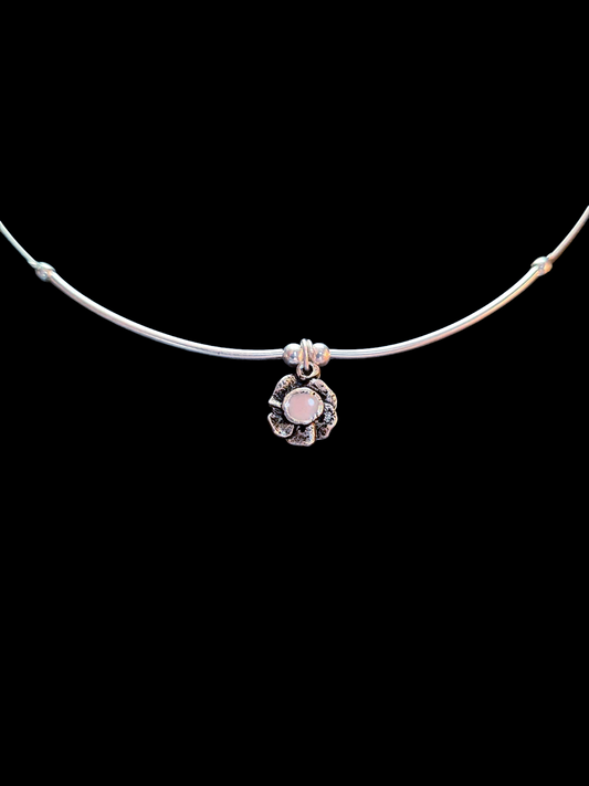 Kis virág nyaklánc