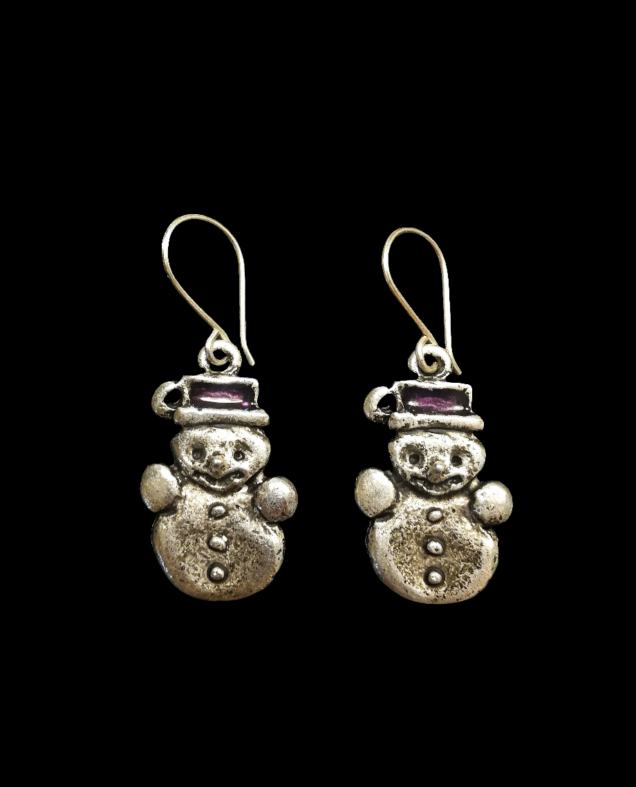 Hóember fülbevaló