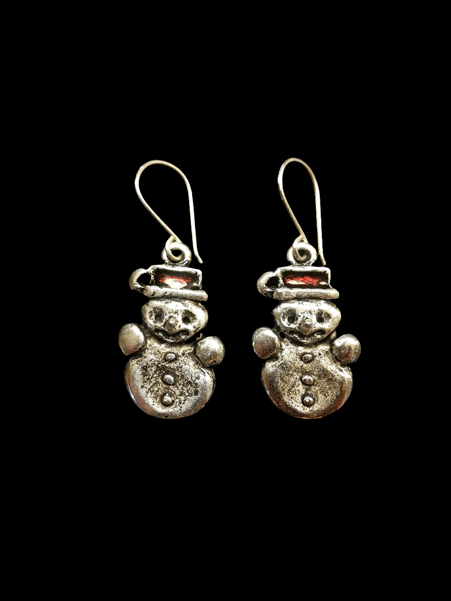 Hóember fülbevaló