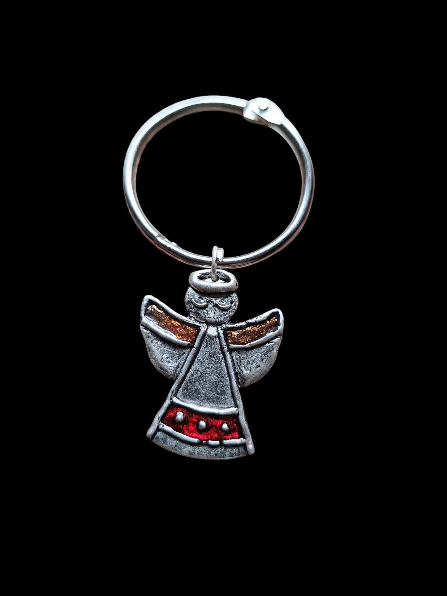 Nagy angyal táskadísz