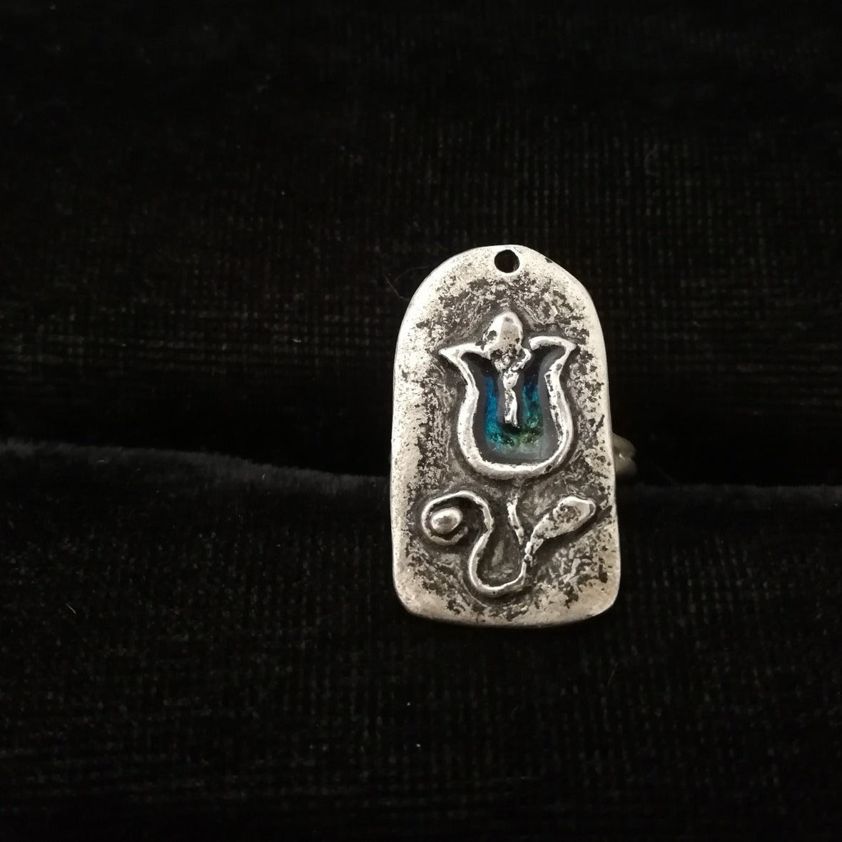 Kapus tulipán gyűrű