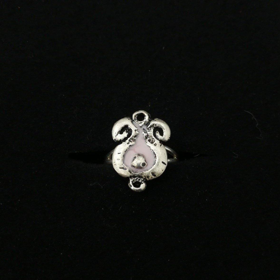 Csavart tulipán gyűrű - Orsiékszer