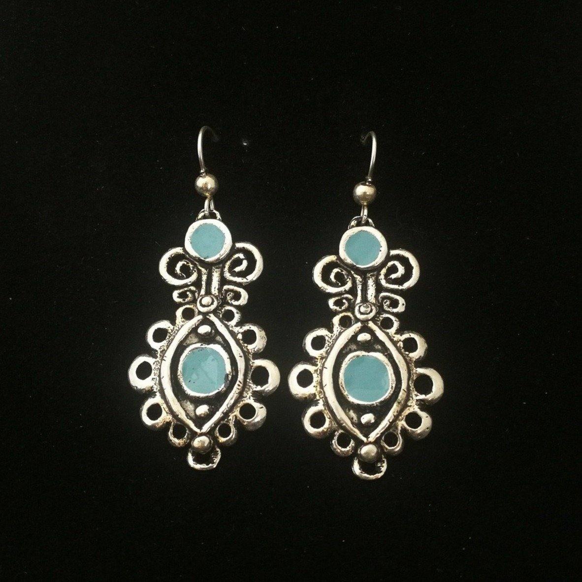 Csipke szűr fülbevaló - Orsiékszer