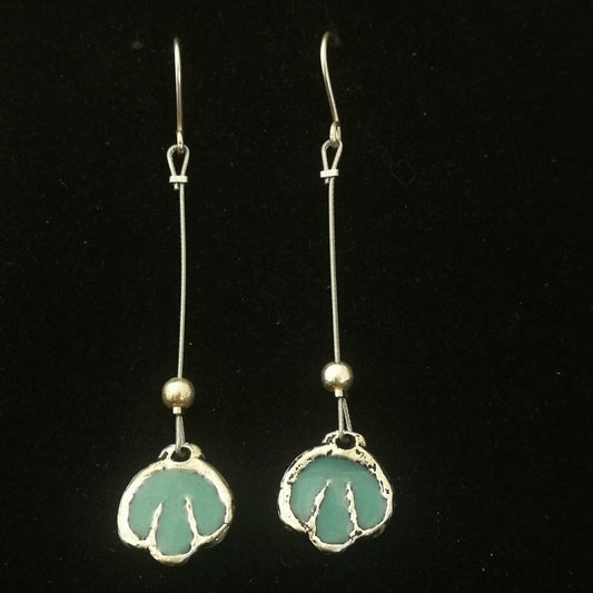 Hosszú szirom fülbevaló