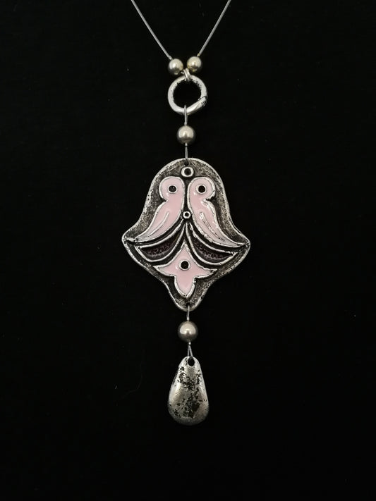 Hosszú szűr liliom nyaklánc