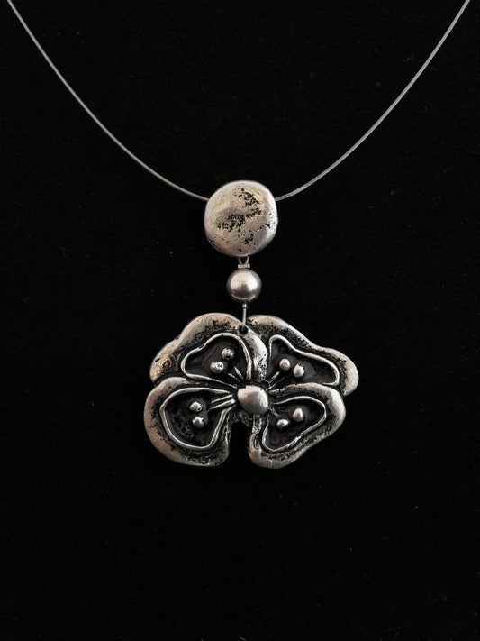 Pipacs nyaklánc gülükén