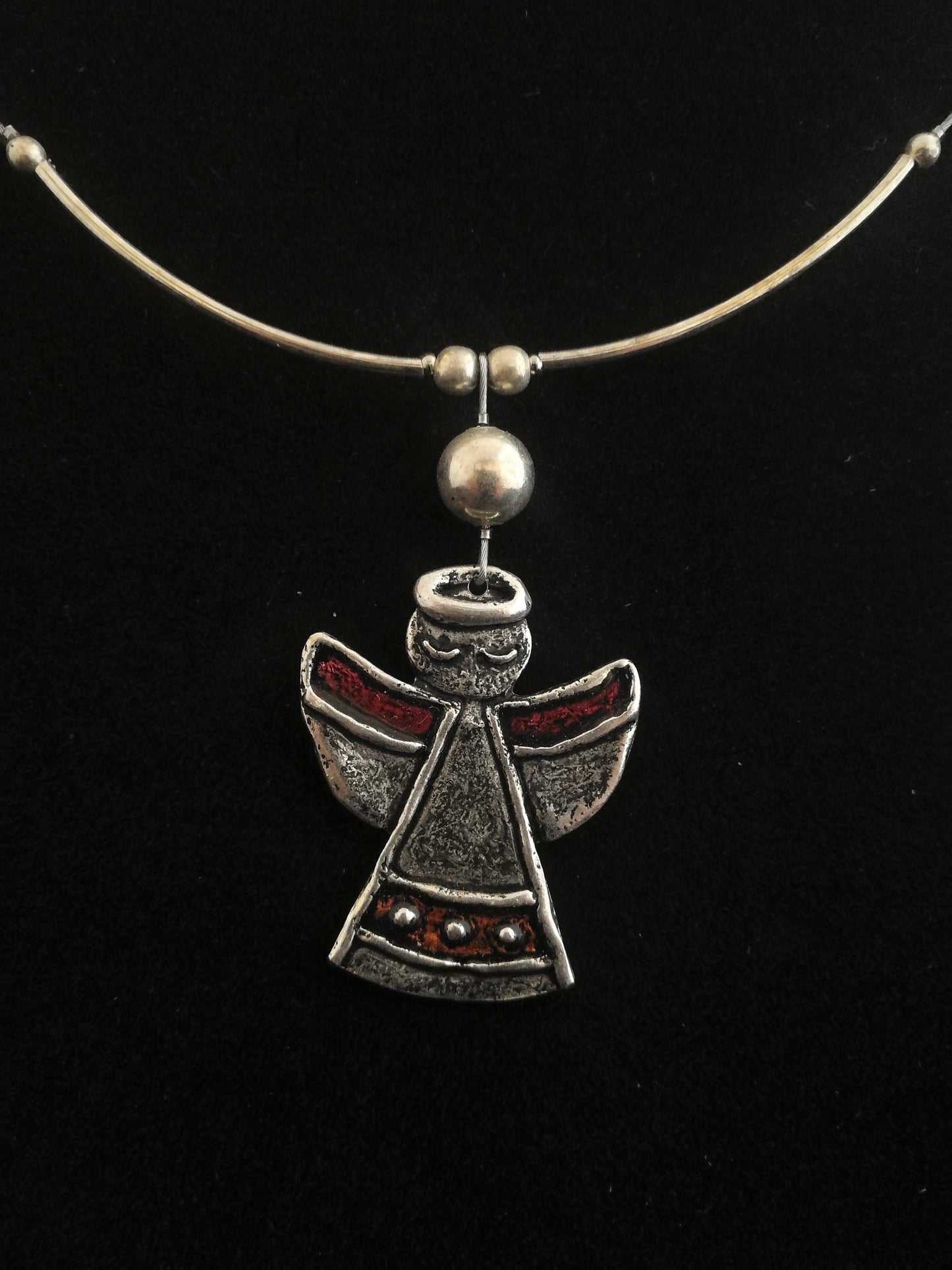 Big angel necklace