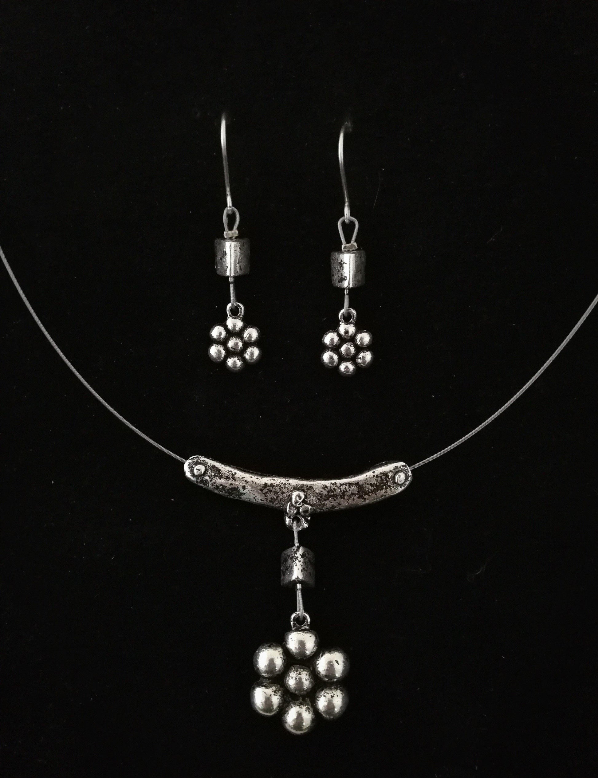 Ezüst virág kollekció - Orsiékszer