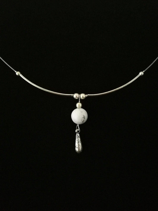 Csepp köves nyaklánc - Orsiékszer