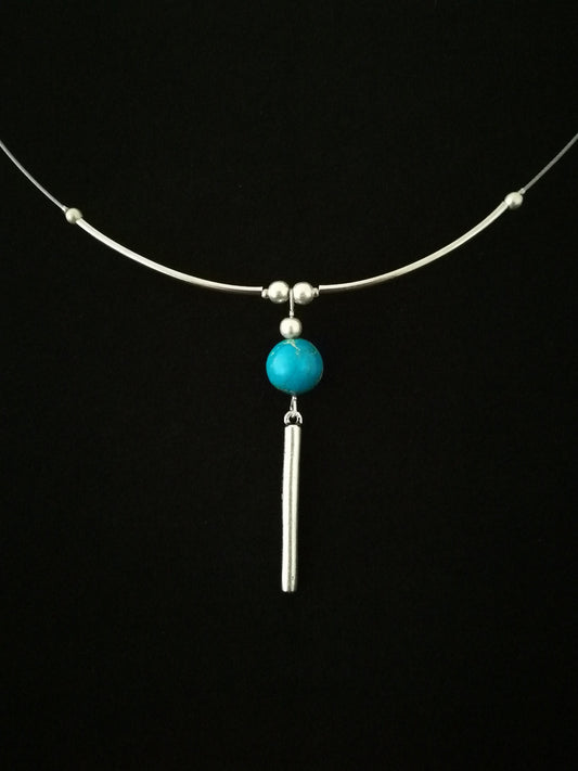 Rövid köves jégcsap nyaklánc