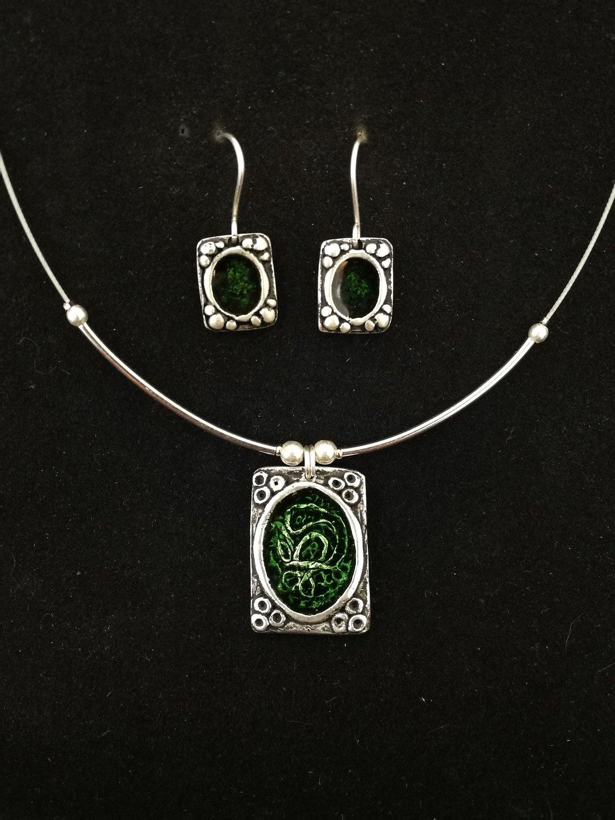 Csipke négyzet kollekció - Orsiékszer