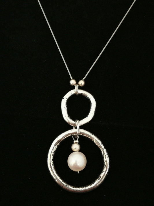 Dupla karikás nyaklánc - Orsiékszer