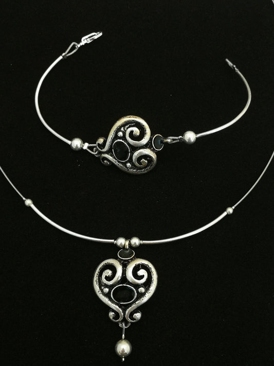 Csipke szivecske kollekció - Orsiékszer