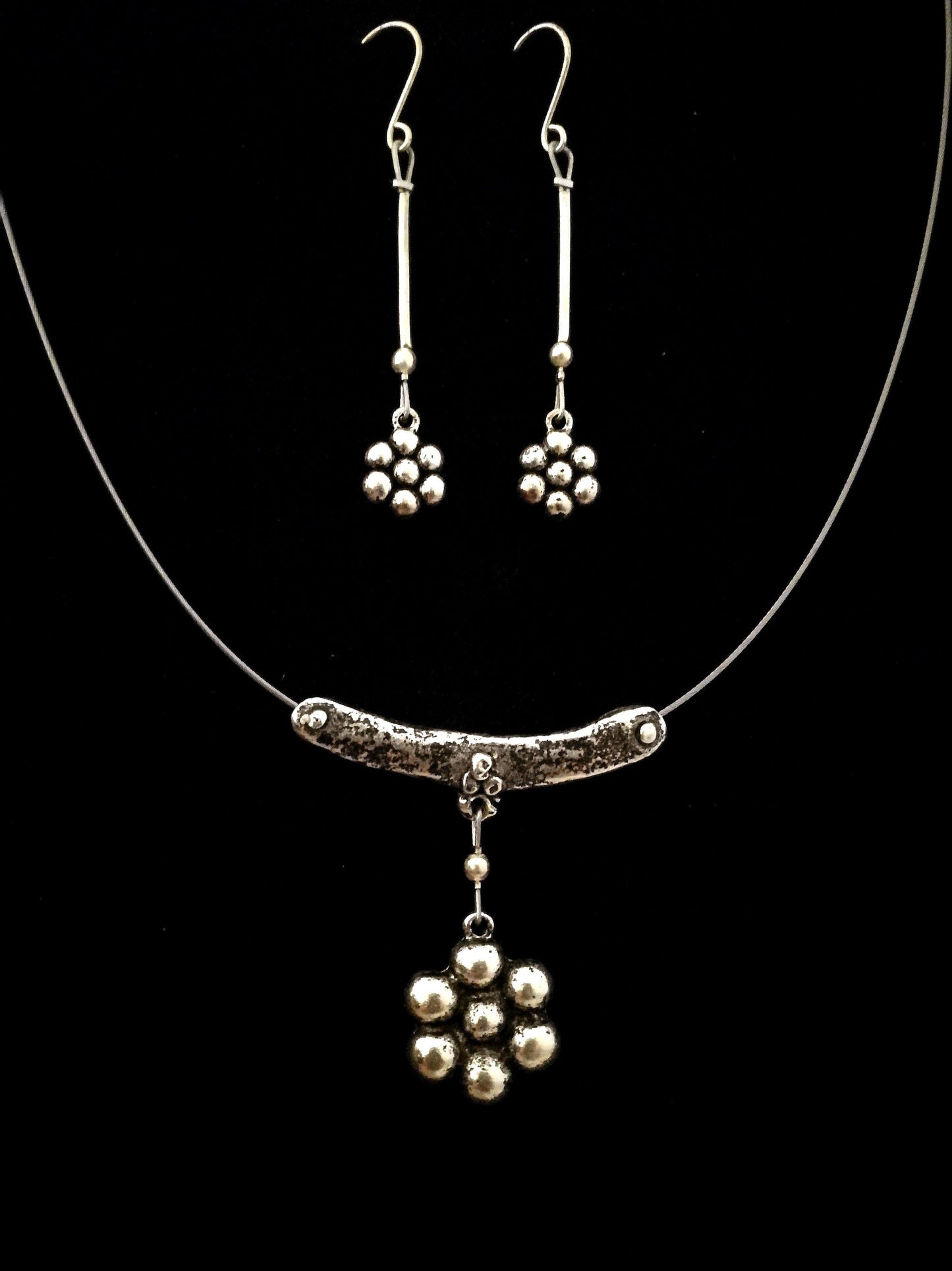 Ezüst virág kollekció - Orsiékszer