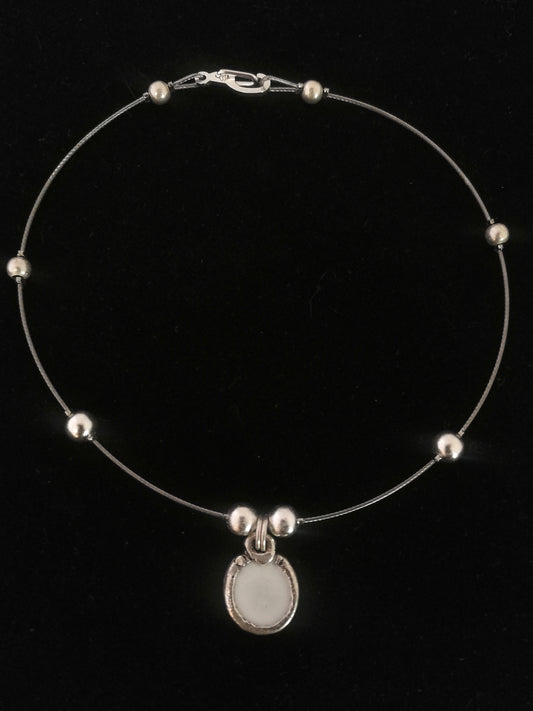 Kis ovális bokalánc