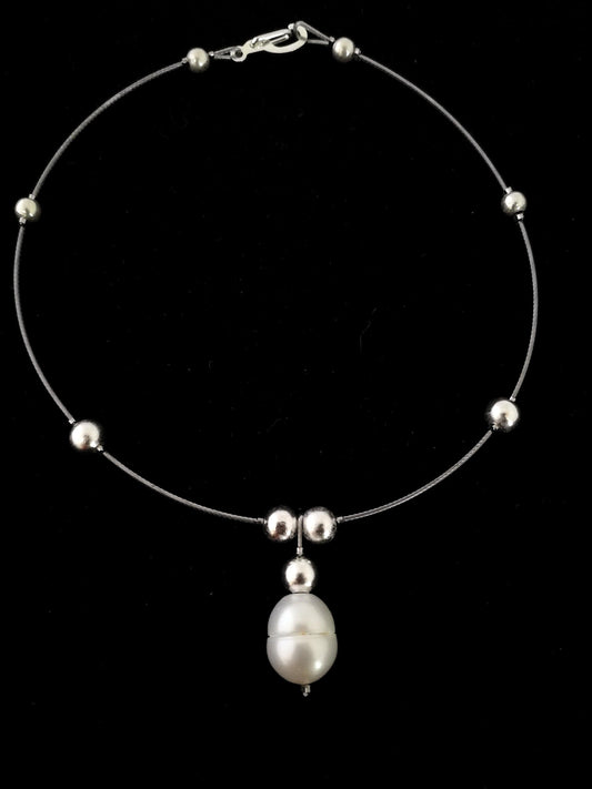 Gyöngyös bokalánc - Orsiékszer