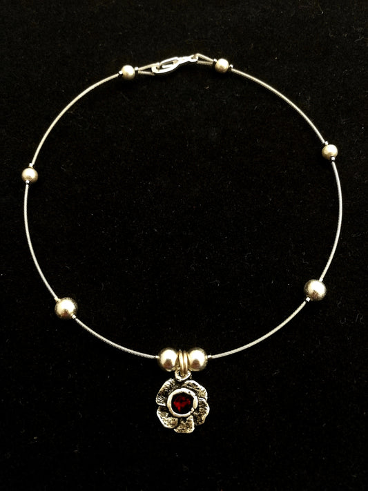 Kis virág bokalánc