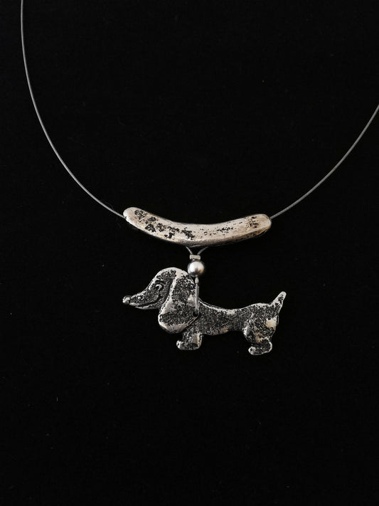 Tacskó nyaklánc vastagon