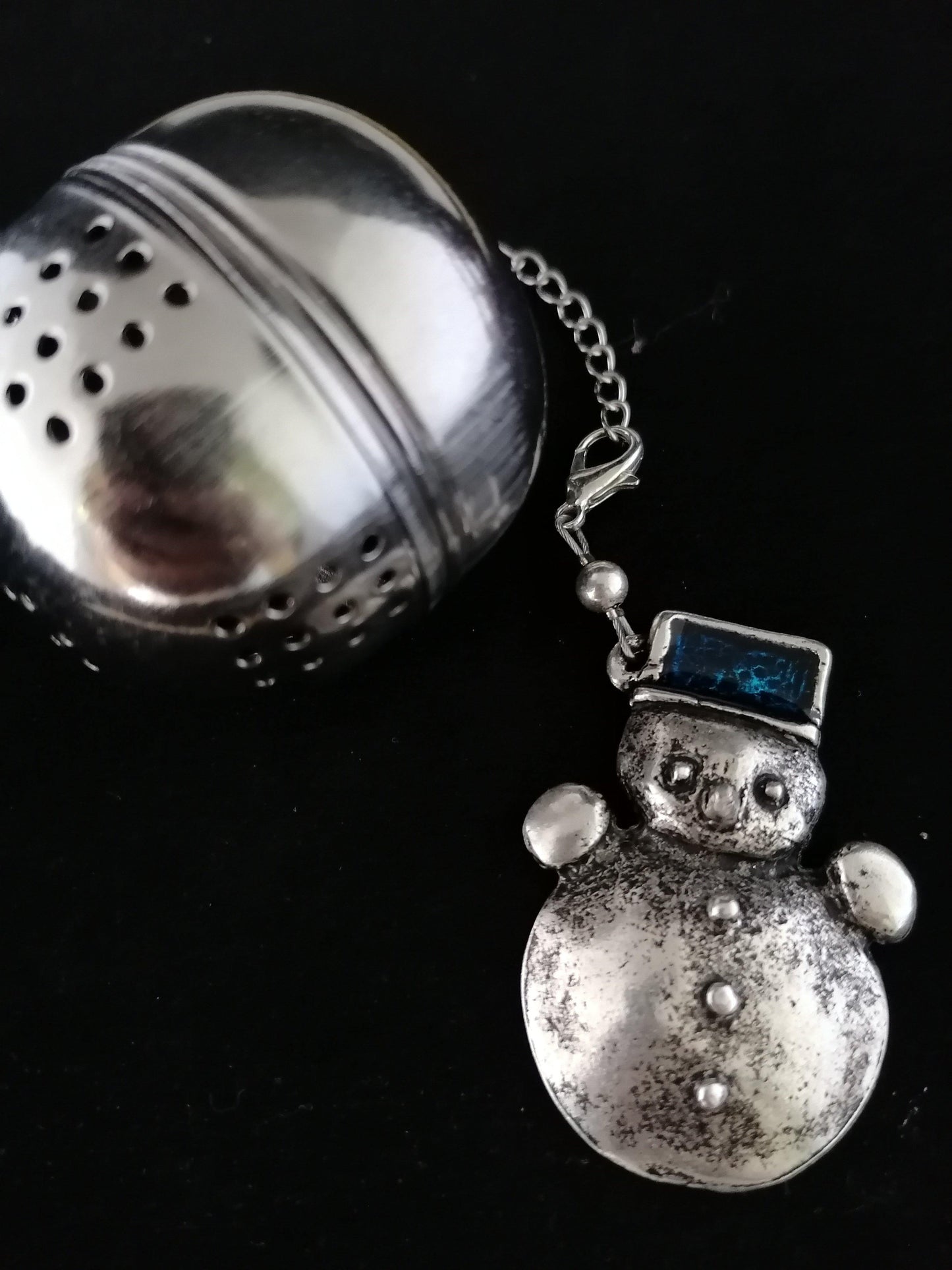 Hóember teatojás - Orsiékszer