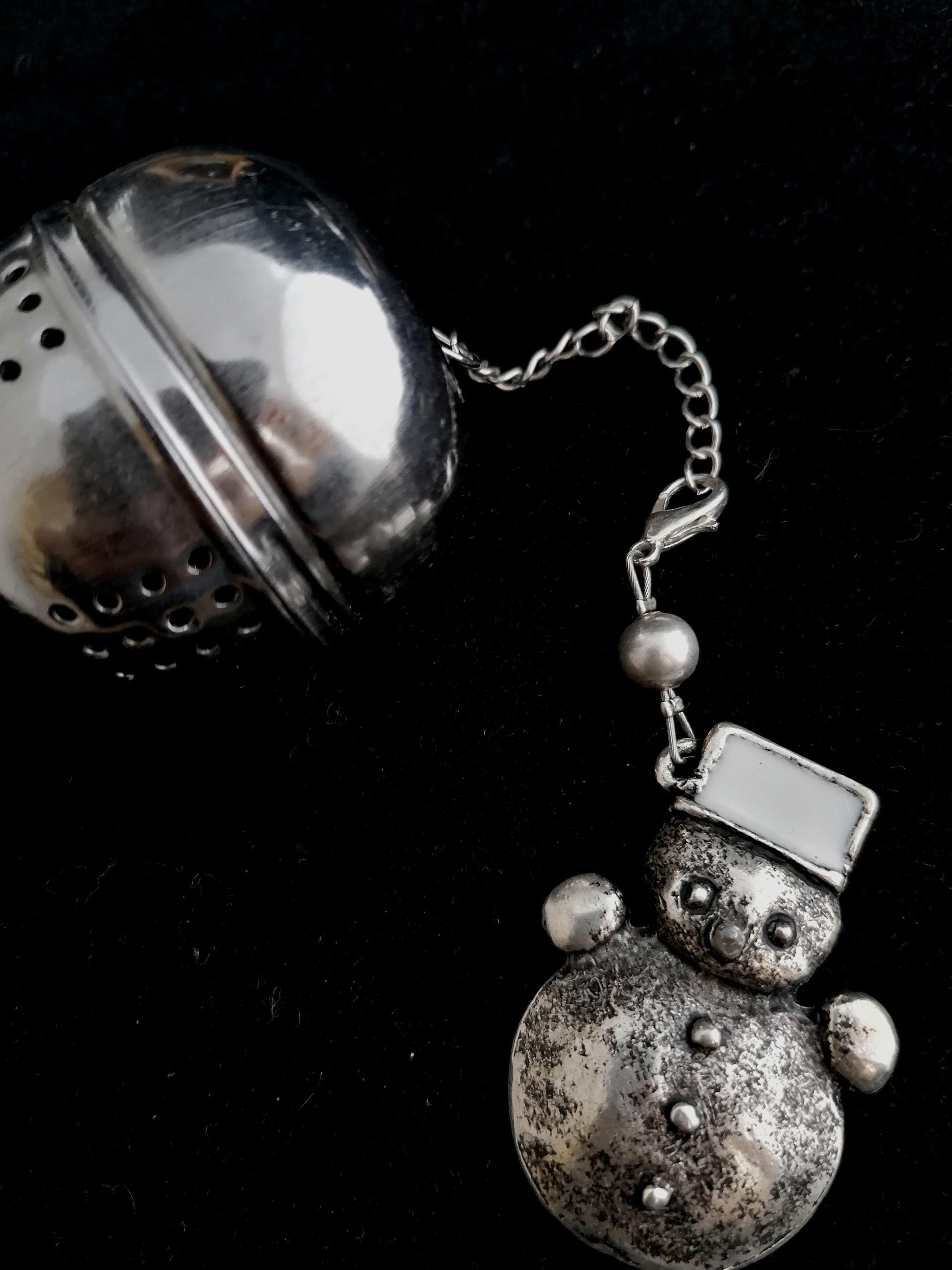 Hóember teatojás - Orsiékszer