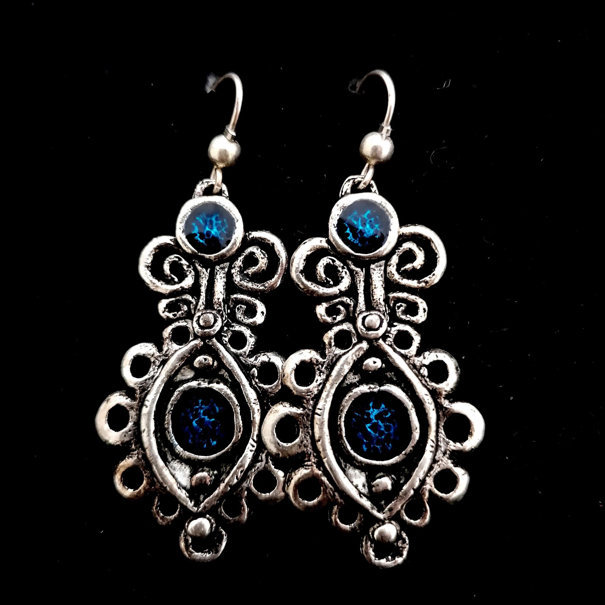 Csipke szűr fülbevaló - Orsiékszer