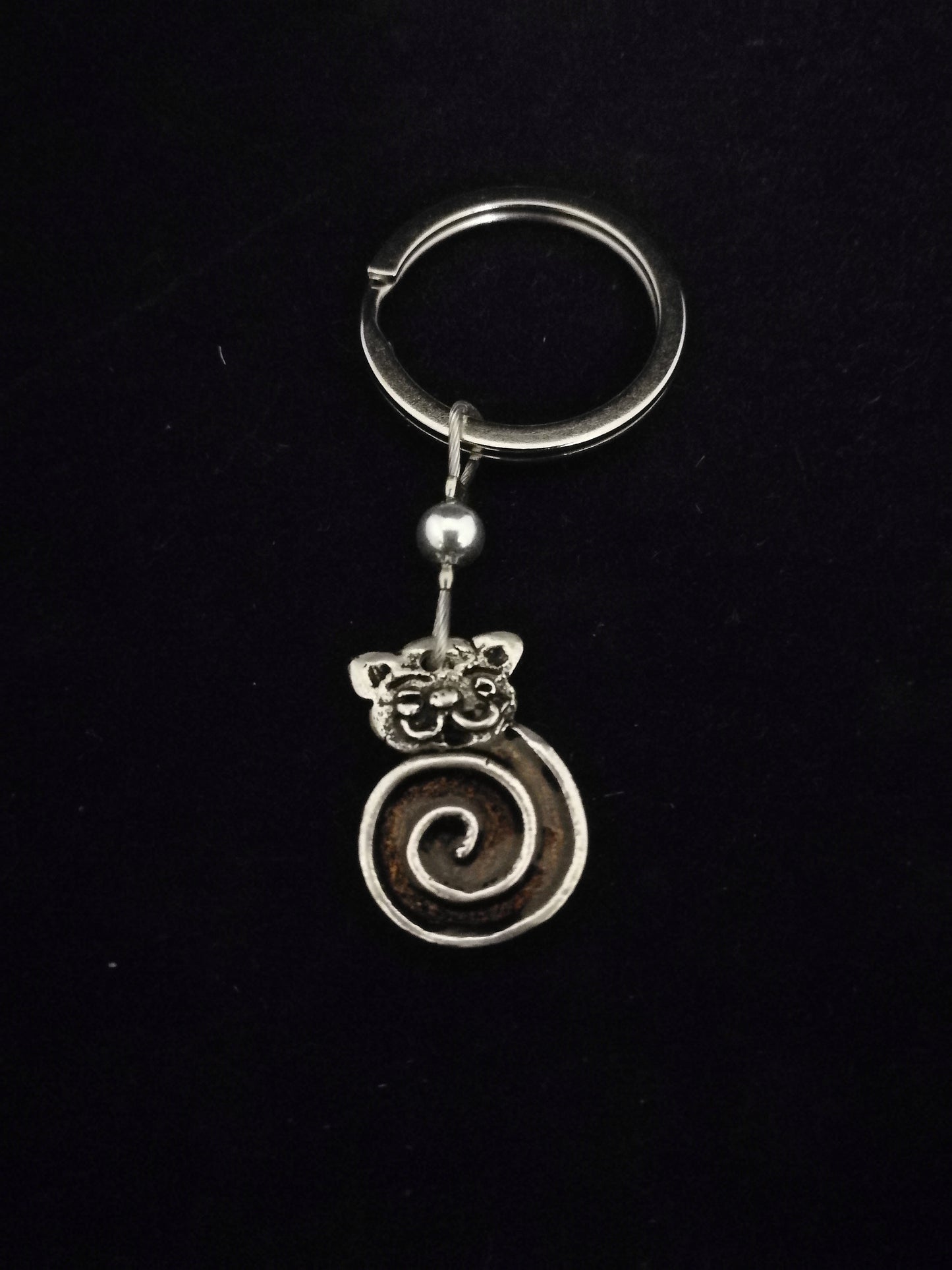 Kunkori cica kulcstartó