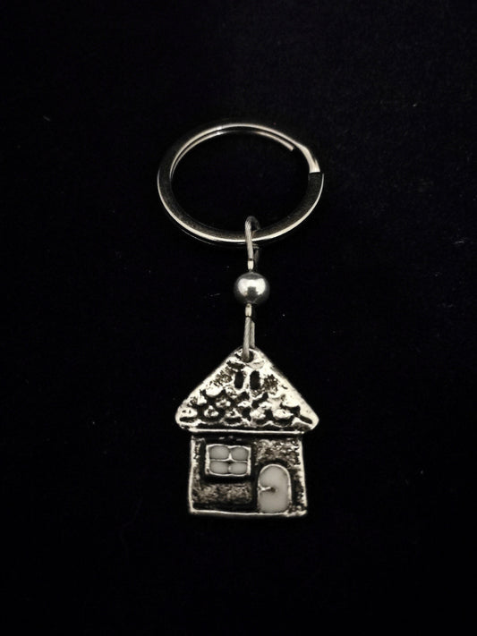 Házikó kulcstartó - Orsiékszer