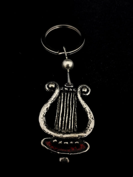 Hárfa kulcstartó - Orsiékszer