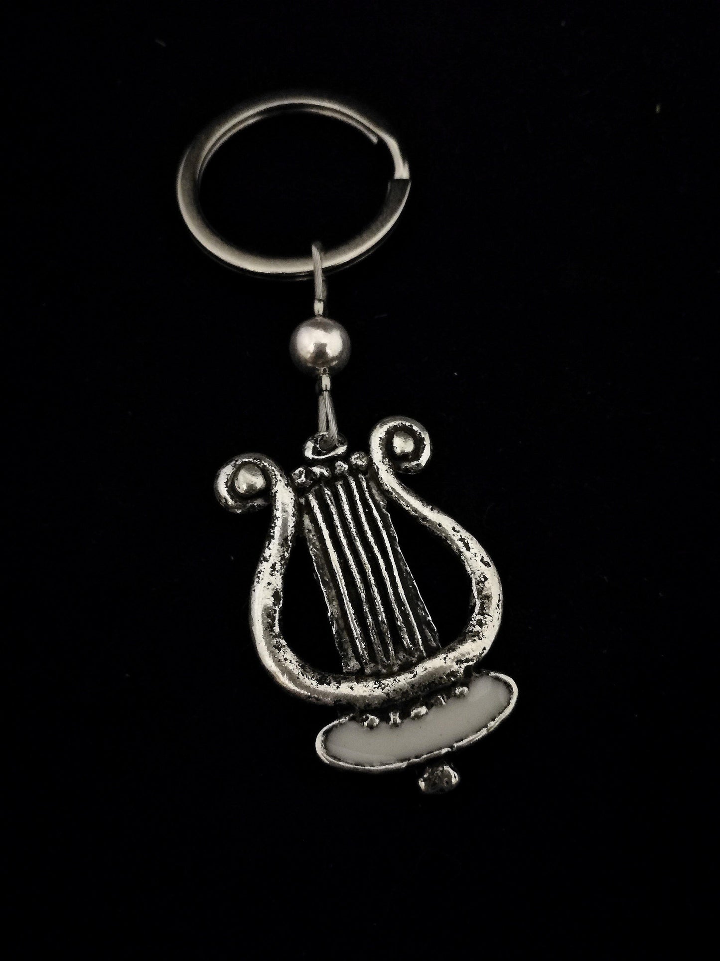 Hárfa kulcstartó - Orsiékszer