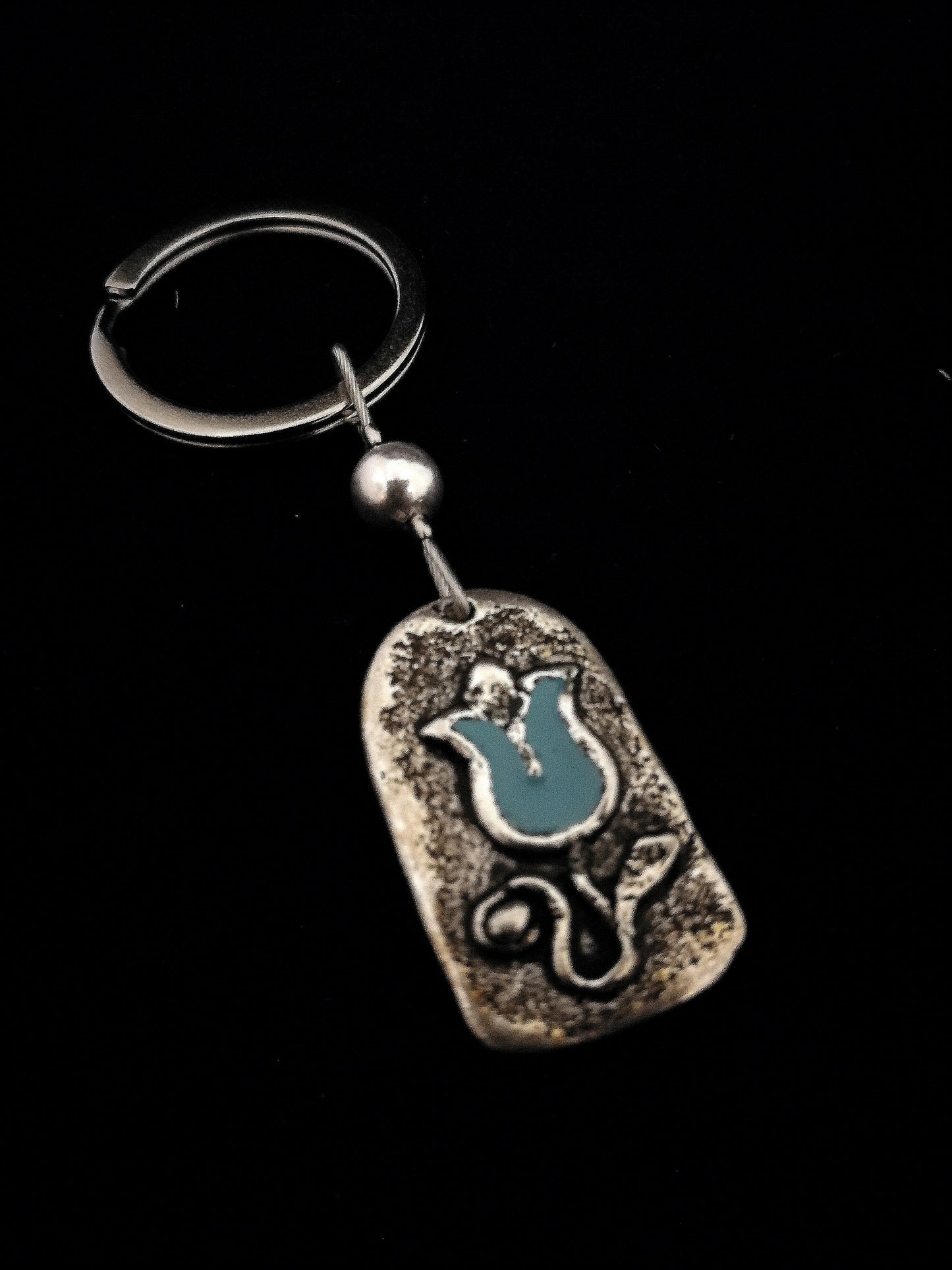 Kapus tulipán kulcstartó