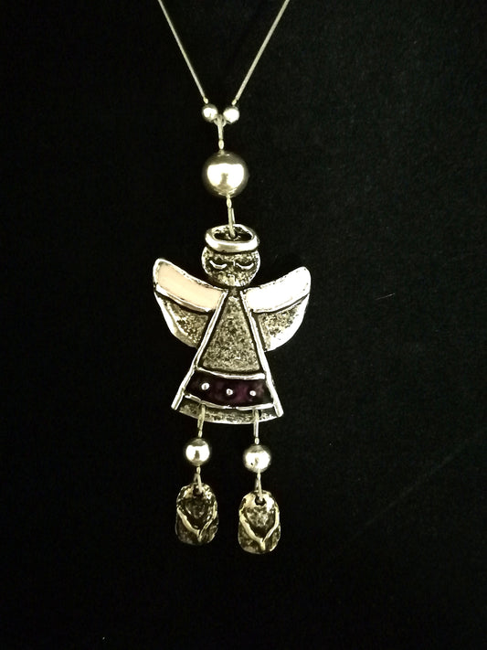 Pihenő angyal nyaklánc