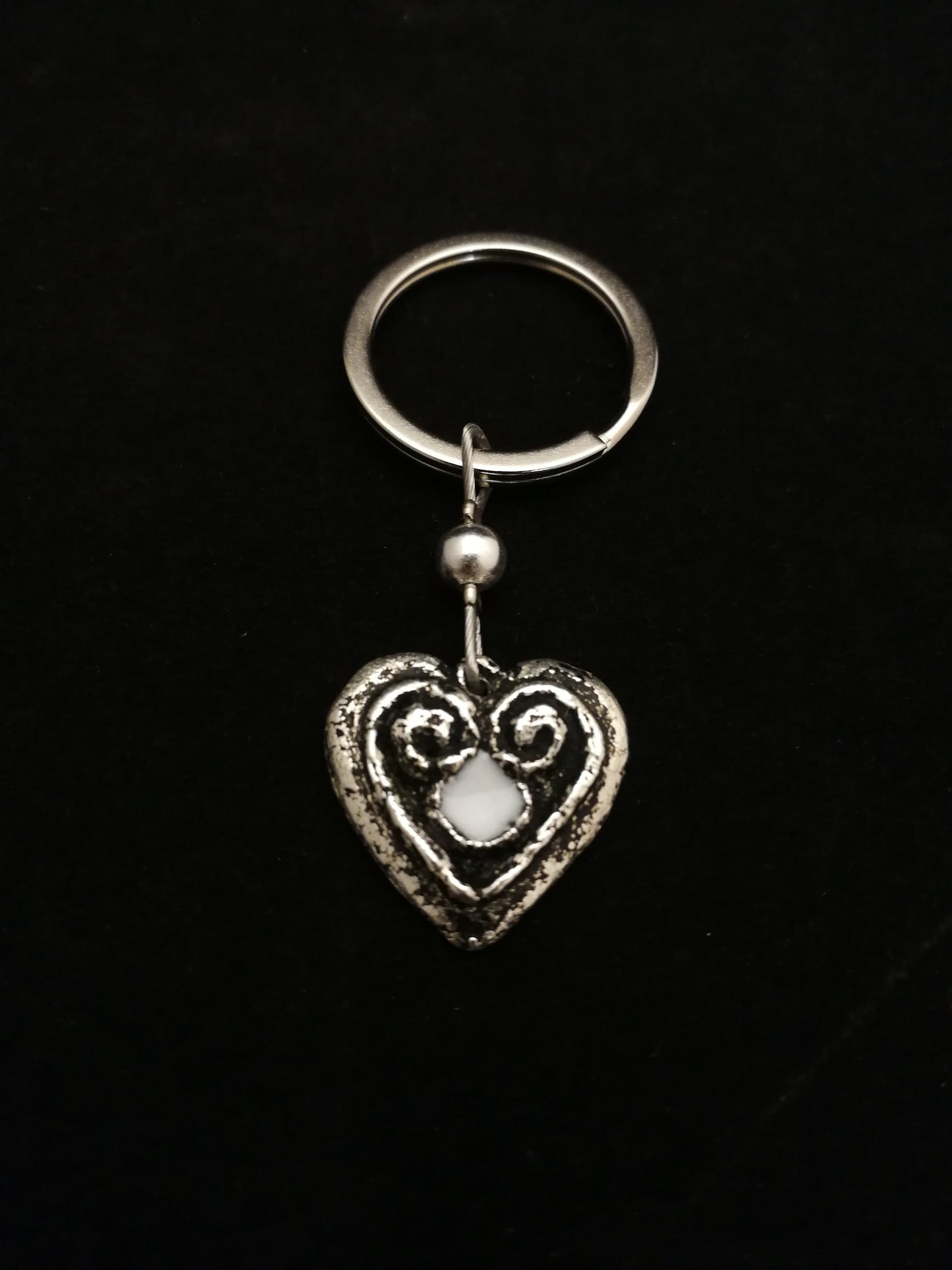 Szivecske kulcstartó