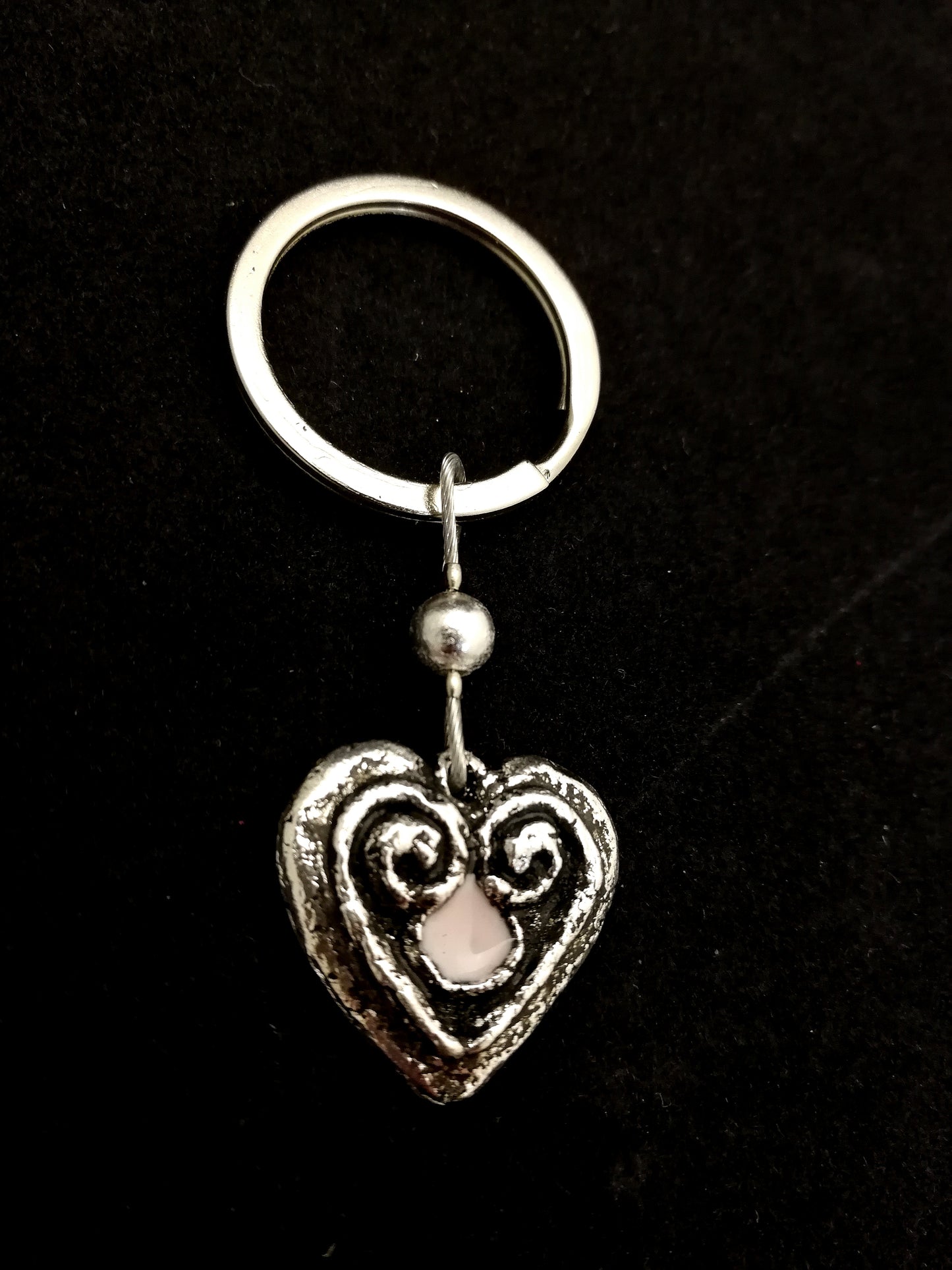 Szivecske kulcstartó