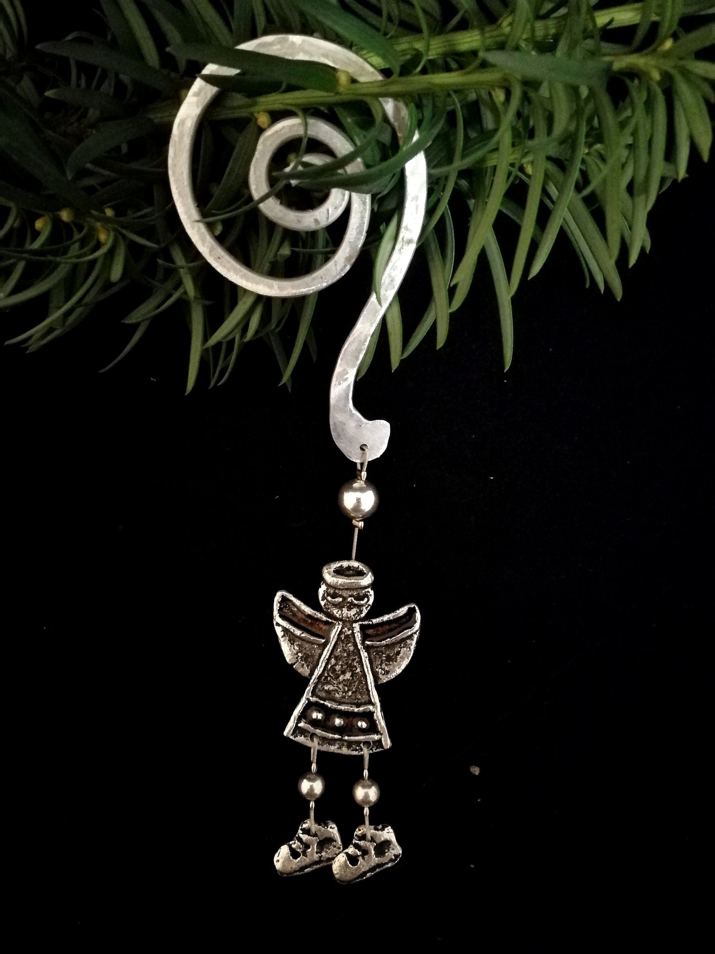 Siető angyal karácsonyfadísz