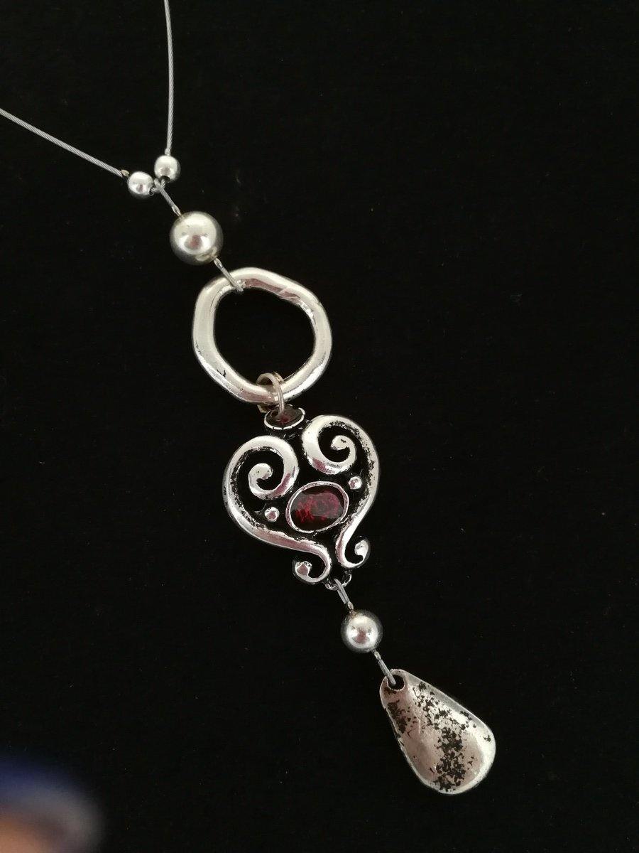 Hosszú csipke szivecske kollekció - Orsiékszer