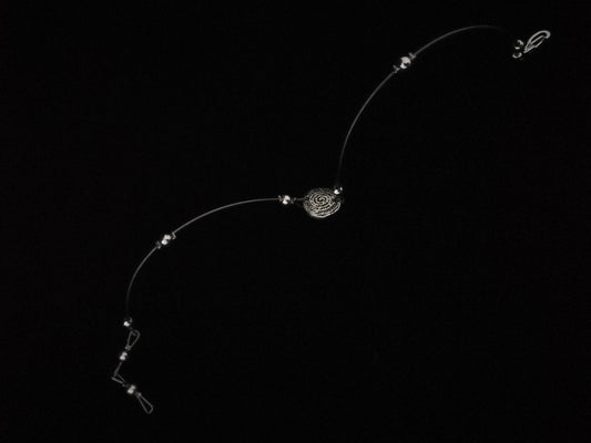 Ezüst spirál bokalánc