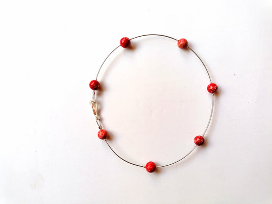 Piros regalit bokalánc