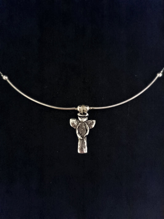 Ezüst angyal nyaklánc