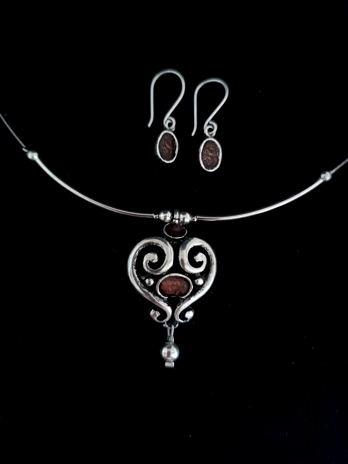 Csipke szivecske kollekció kis fülbevalóval