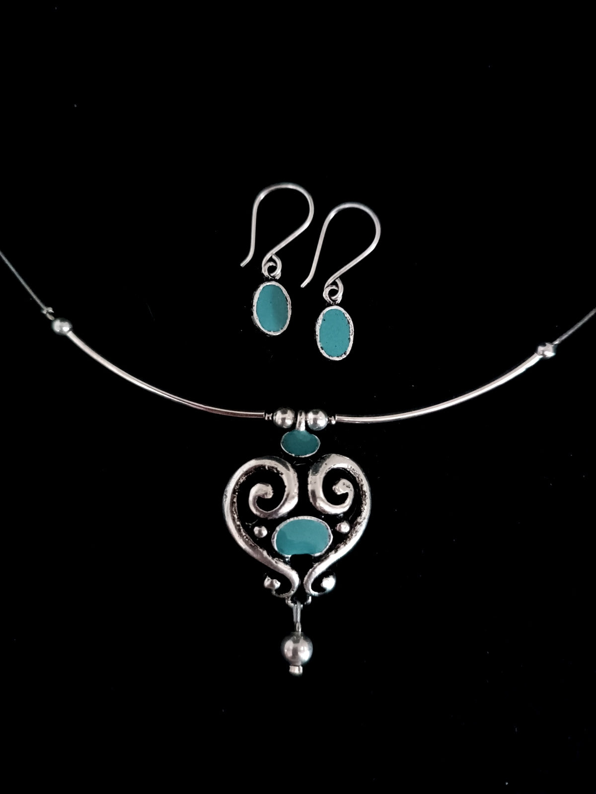 Csipke szivecske kollekció kis fülbevalóval