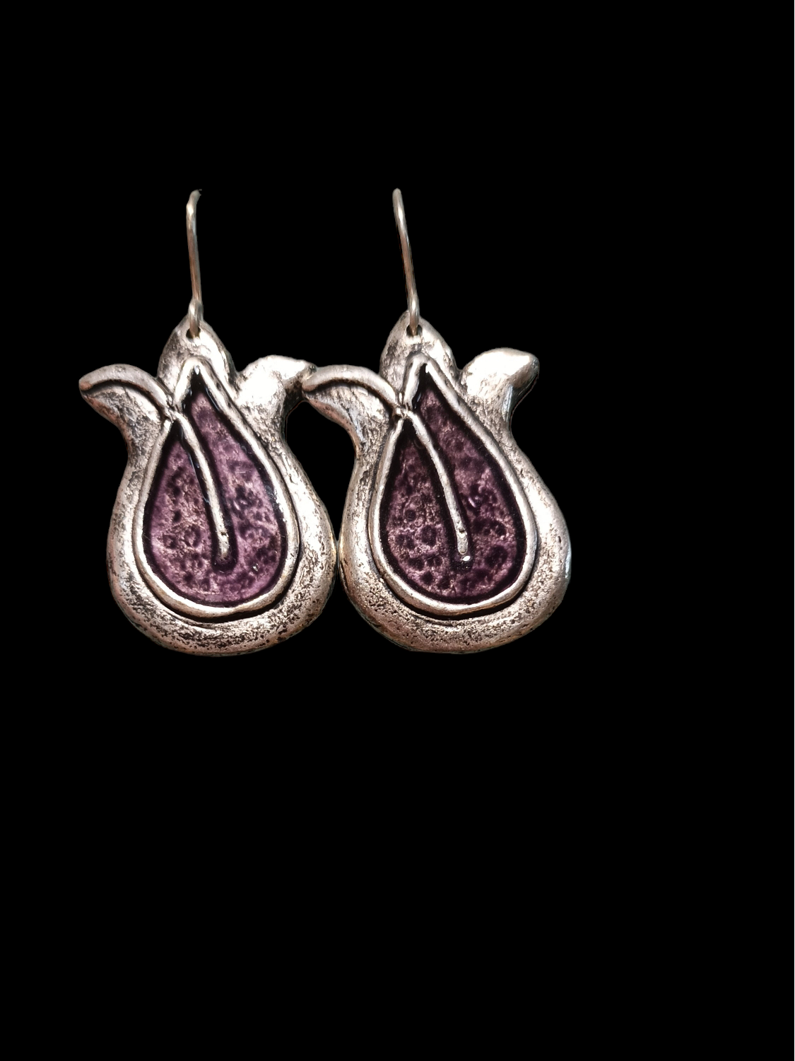 Nagy tulipán fülbevaló