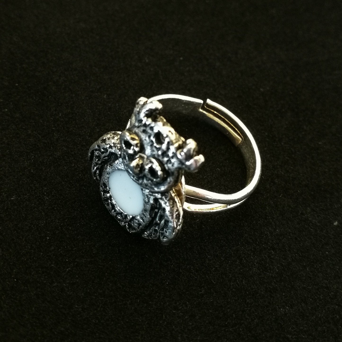 kis bagoly gyűrű felülnézet