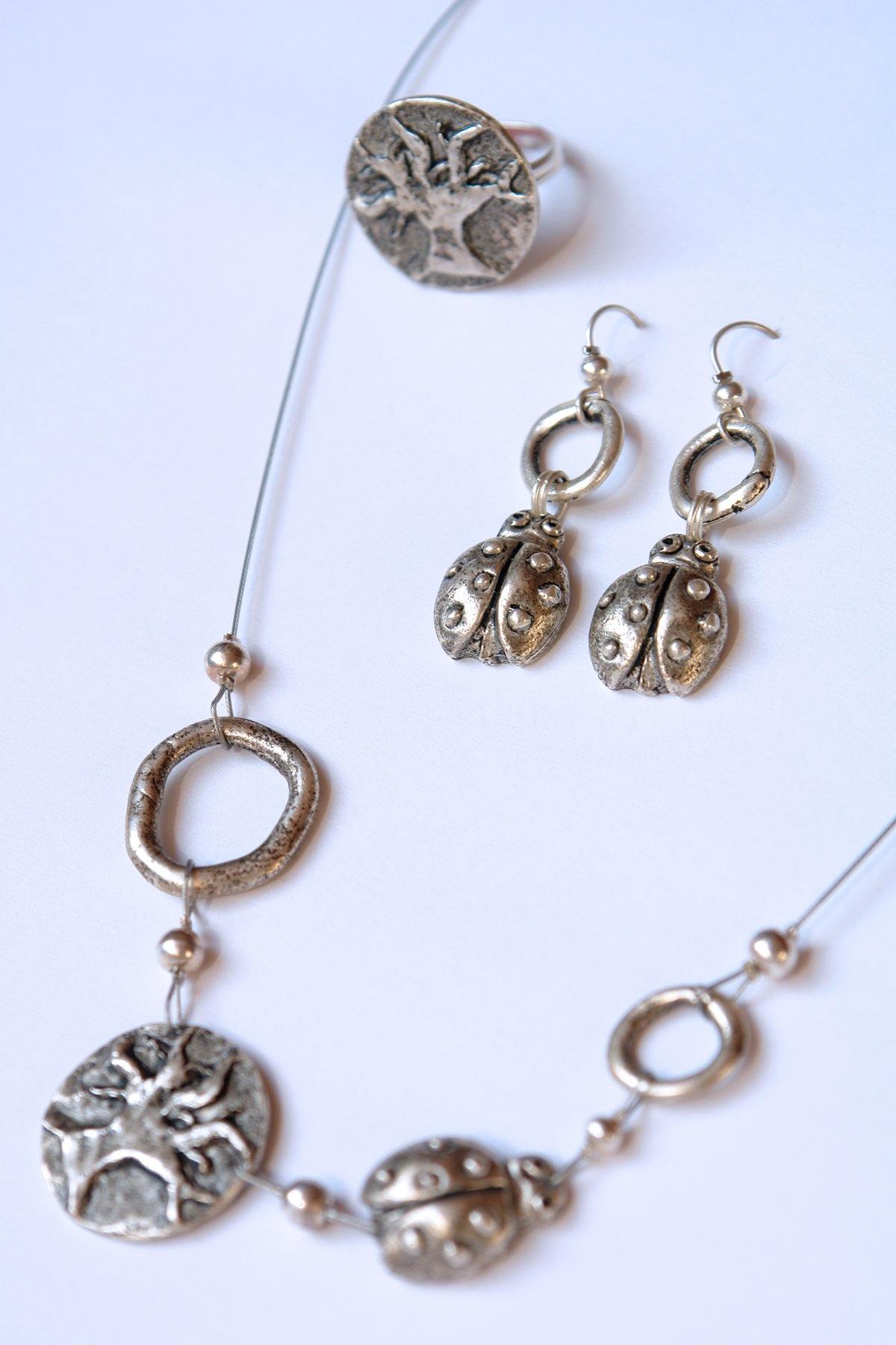 Extra katicás kollekció gyűrűvel - Orsiékszer