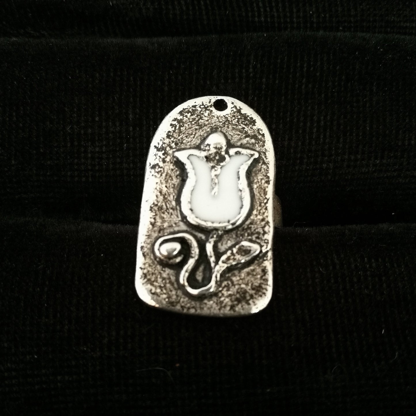 Kapus tulipán gyűrű