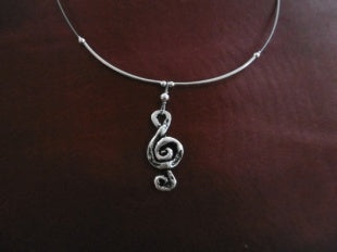 Nagy violinkulcs nyaklánc