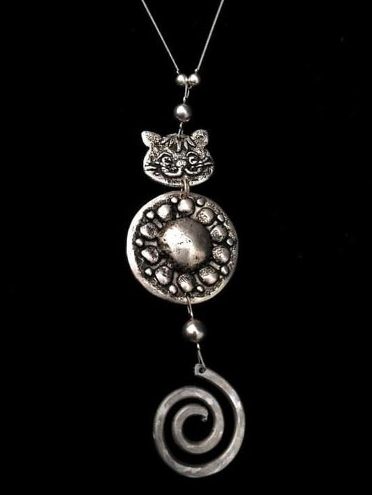 Dagi cica nyaklánc farkincával - Orsiékszer