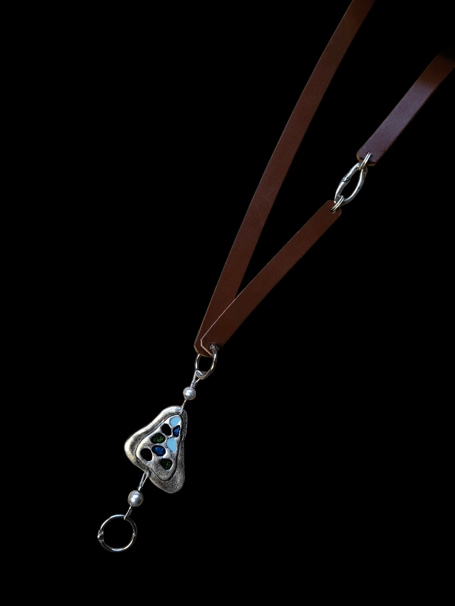 Gaudi vállra akasztható valódi bőr telefontartó